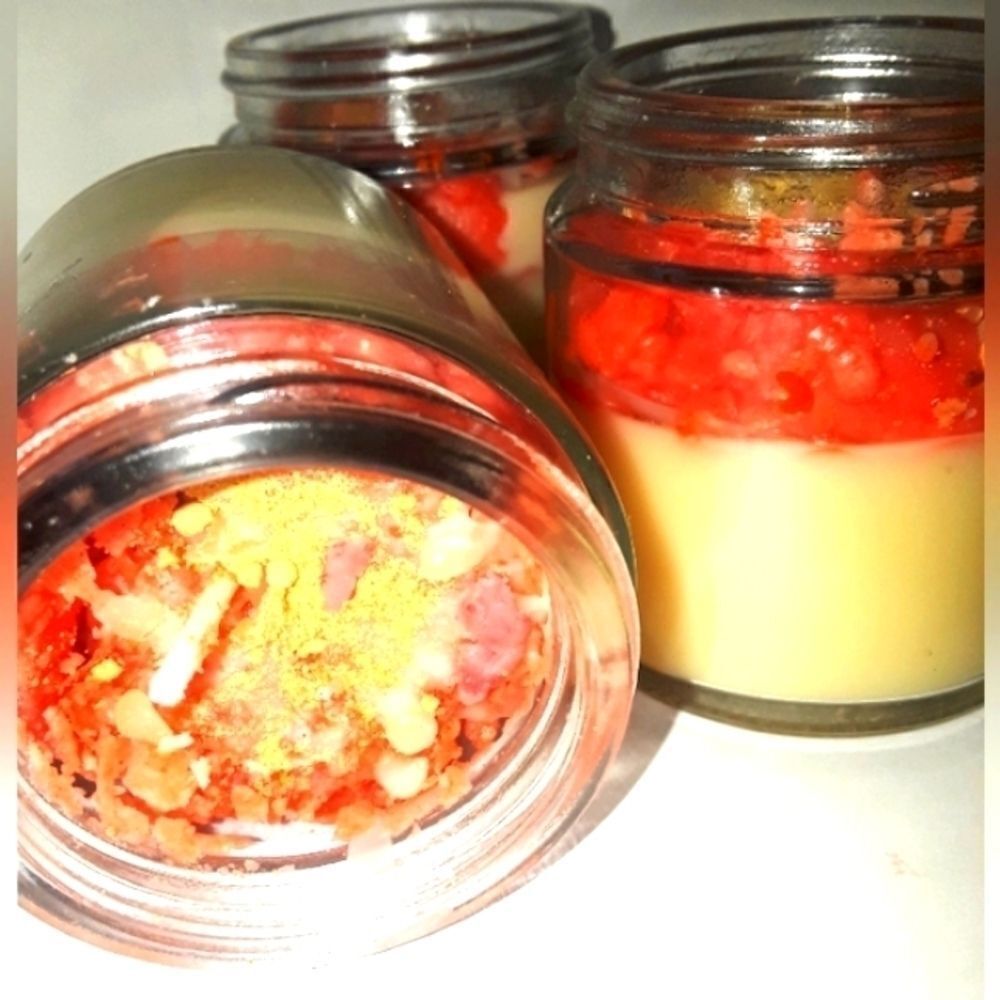 Hand Crafted Frozen Custard dessert candle